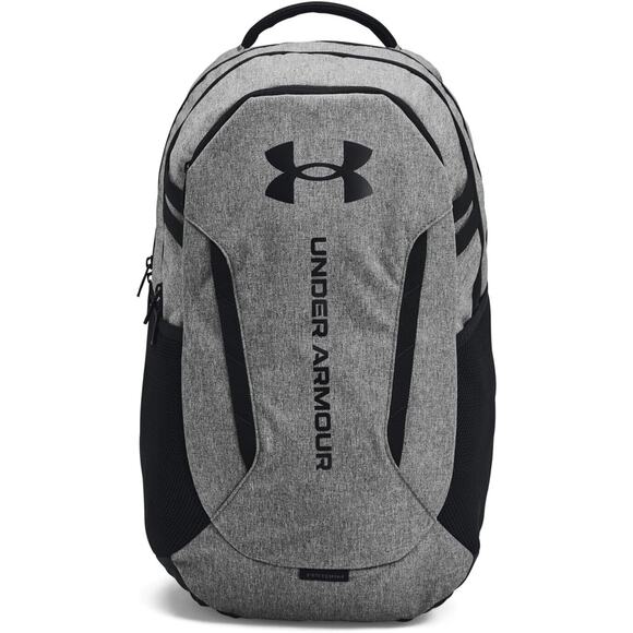 Under Armour UA Hustle 6.0 16" Laptop Backpack Unisex Adult OSFA Heather Grey - Picture 1 of 6